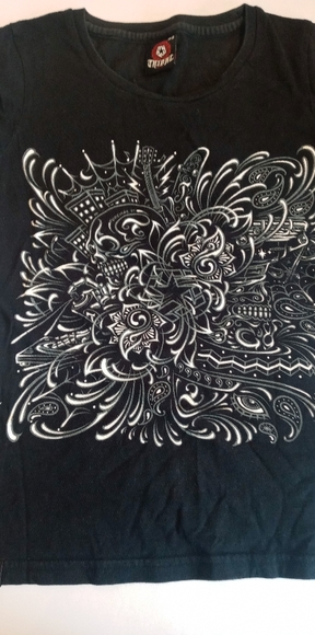 Black cap sleeves Tribal Gear size XS - Picture 2 of 9